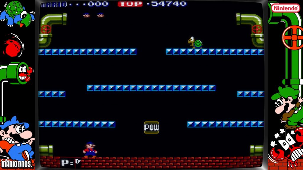 Mario Bros. RocketLauncher Bezel Art